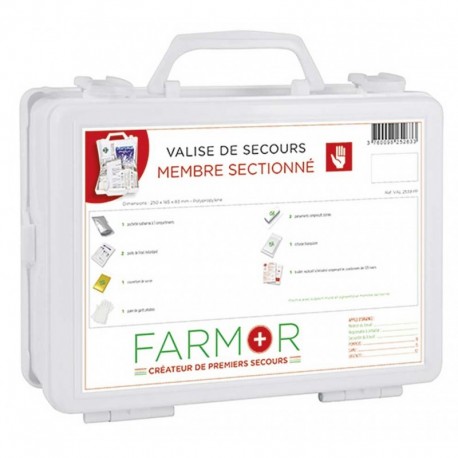 Valise de secours membre sectionné