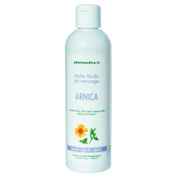 Huile fluide de massage arnica