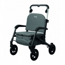 Rollator 4 roues avec siège CARE LUX