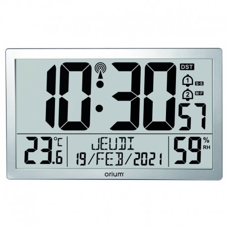 Horloge calendrier digital géant