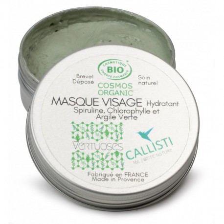 Masque hydratant BIO pour le visage