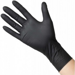 Gant nitrile noir non poudré