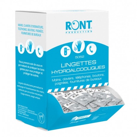 Distributeur lingette hydroalcoolique