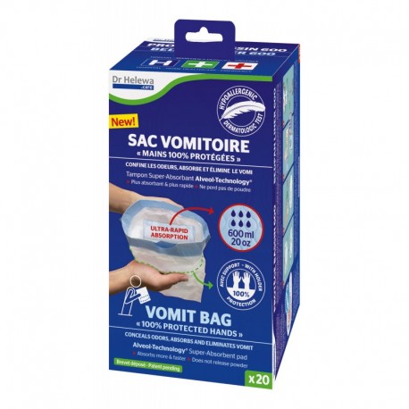 Sac vomitoire du Dr HELEWA