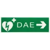 Panneaux de signalisation pour défibrillateur